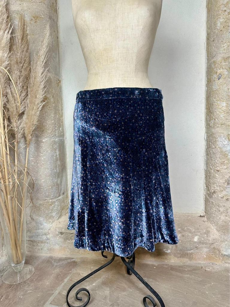 Jupe en velours de soie Marc Jacobs vintage