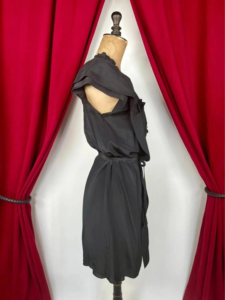 Twin-set silk slip dress and wrap dress Vanessa Bruno