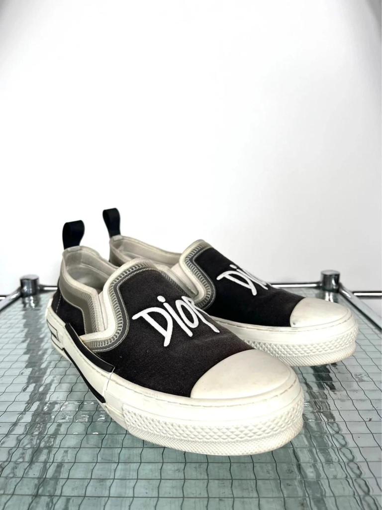 Original Dior unisex slip-on sneakers