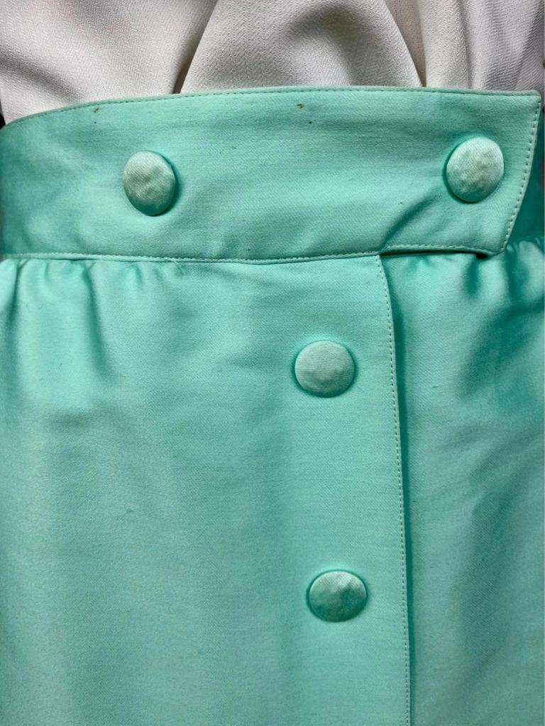 Vintage A-line cotton skirt Courrèges