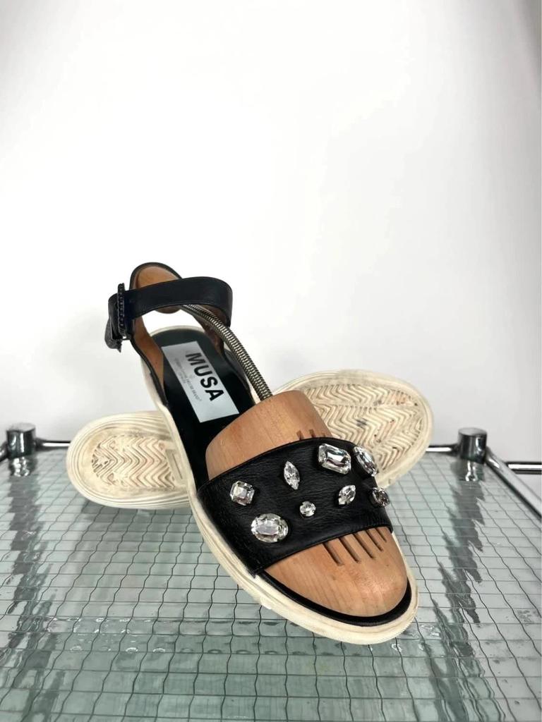 Golden Goose leather sandals