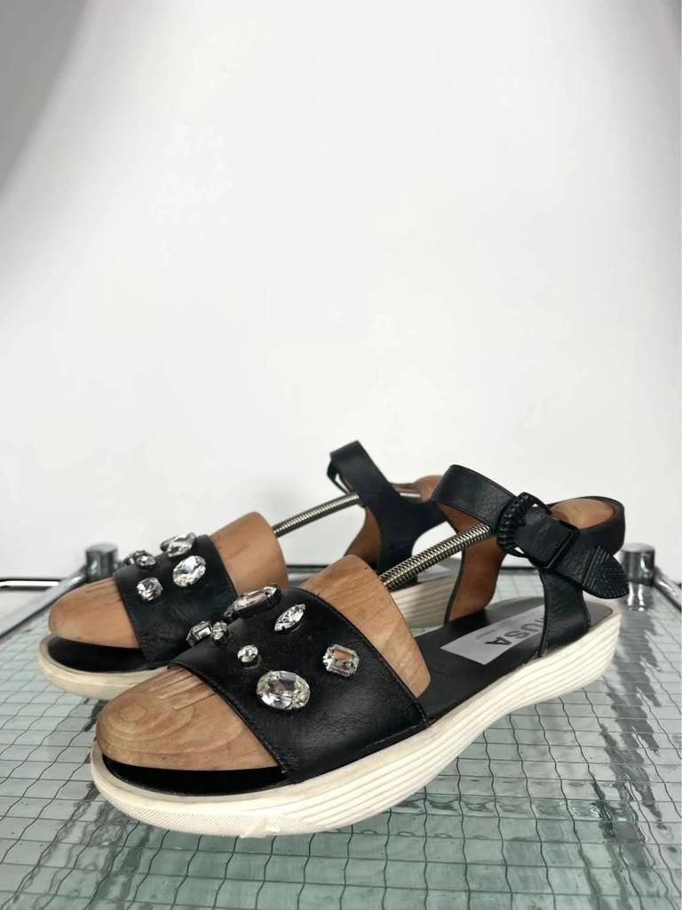 Golden Goose leather sandals