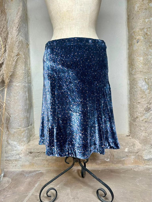 Jupe en velours de soie Marc Jacobs vintage