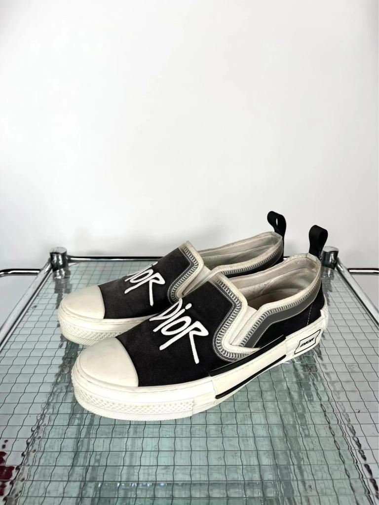 Original Dior unisex slip-on sneakers