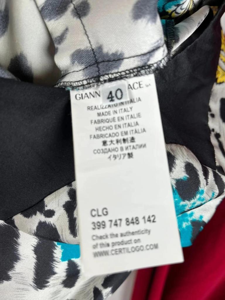 Summer Silk Dress Gianni Versace