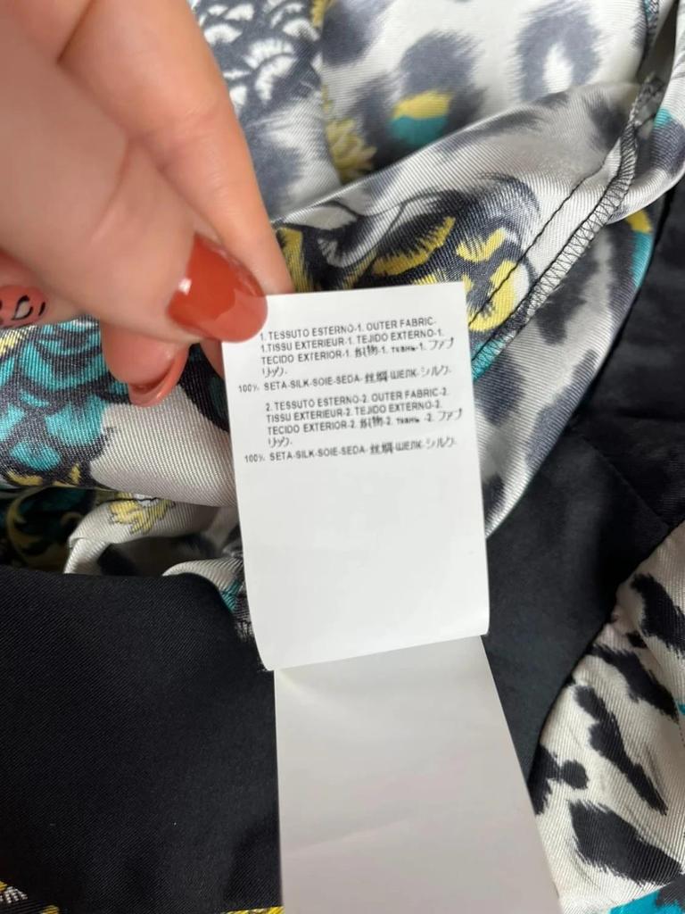 Summer Silk Dress Gianni Versace