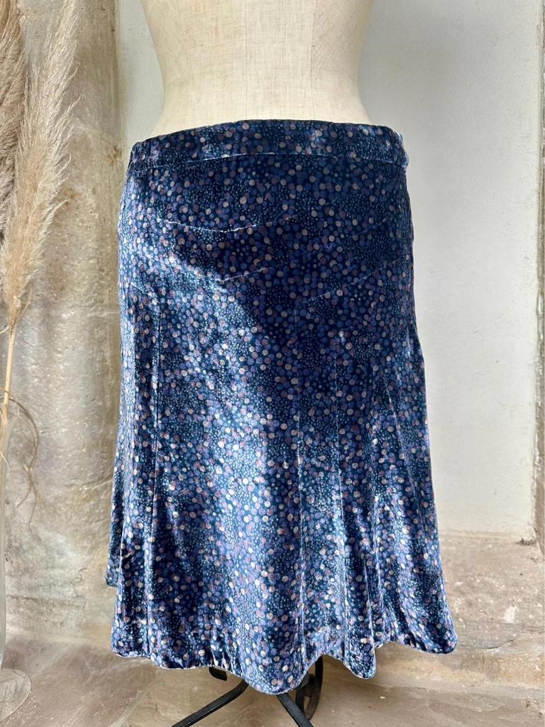 Jupe en velours de soie Marc Jacobs vintage