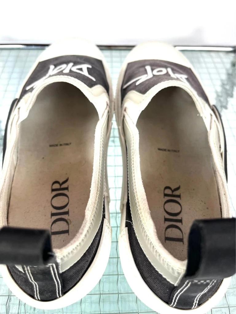 Original Dior unisex slip-on sneakers