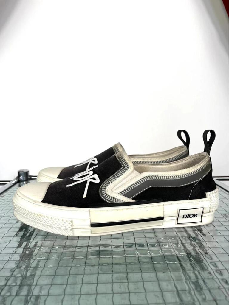 Original Dior unisex slip-on sneakers