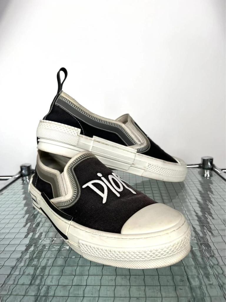 Original Dior unisex slip-on sneakers