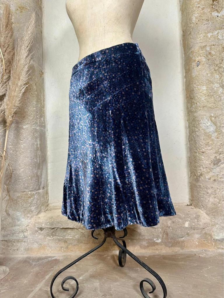 Jupe en velours de soie Marc Jacobs vintage