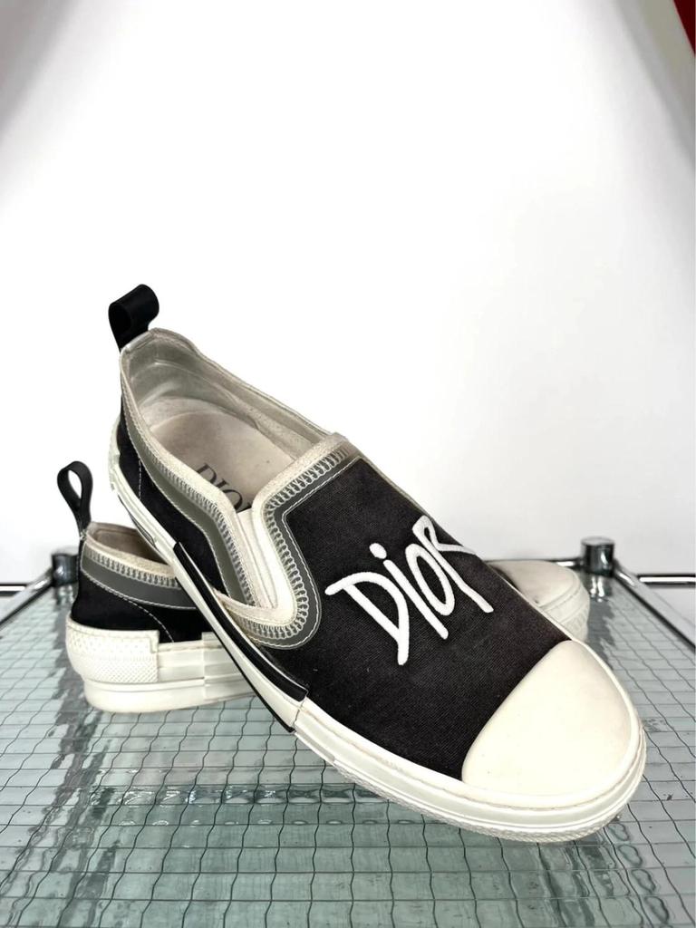 Original Dior unisex slip-on sneakers