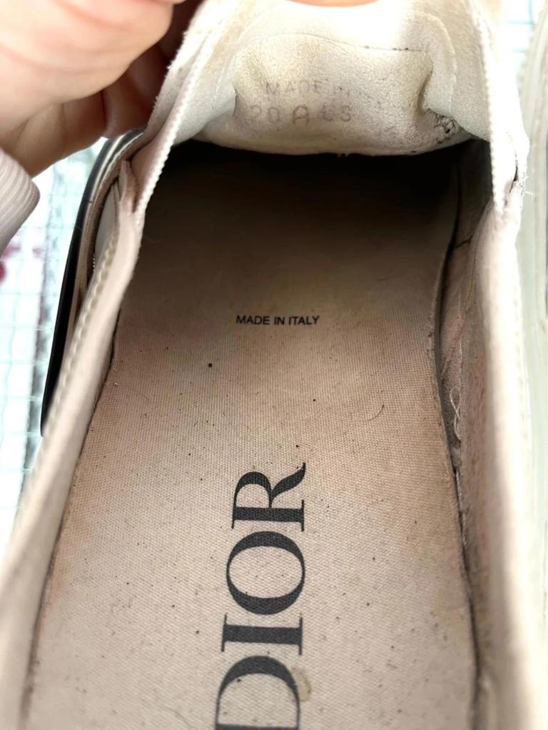 Original Dior unisex slip-on sneakers